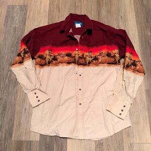 Vintage Wrangler Pearl Snap